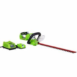 24 Volt Hedge Trimmer 22 Inch 22in Battery Powered Operated 