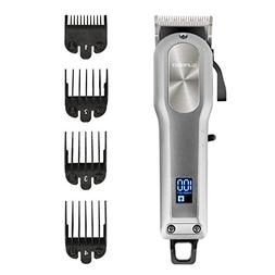 SUPRENT Pro Cordless Rechargeable Hair Clippers for Men, Hai