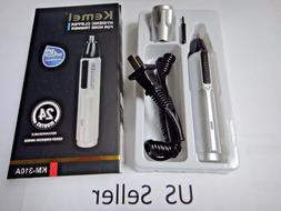 Kemei Electric Nose Ear Hair Trimmer Epilator men's shaver c