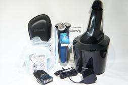 Philips Norelco Electric Shaver 8900 with SmartClean, Wet & 