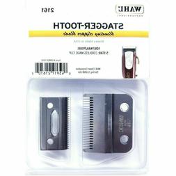WAHL PROFESSIONAL 2 HOLE BLADE STAGGER TOOTH CRUNCH BLADE # 