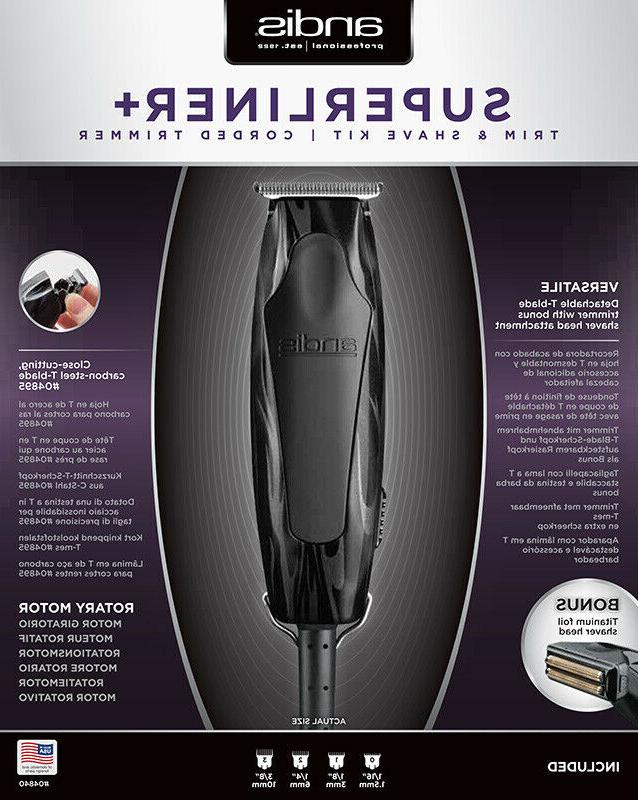 andis trimmer and shaver