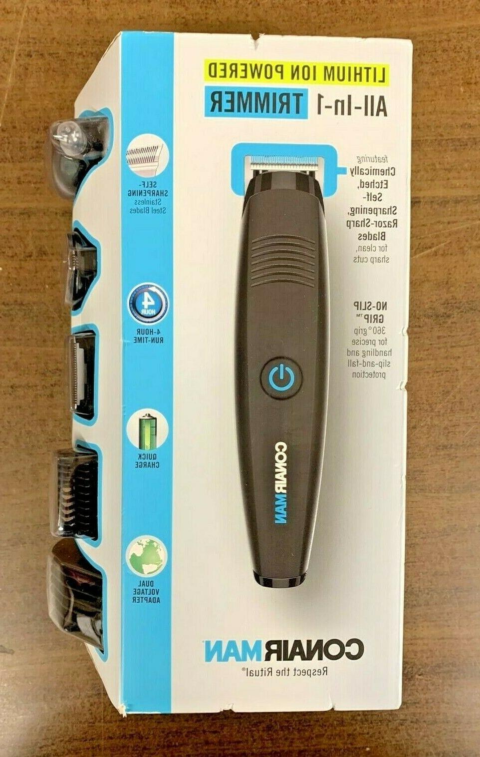 Conair for Men All-in-1 Lithium Trimmer; Rechargeable