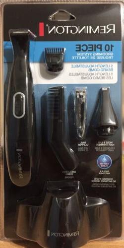 Remington PG-175 Titanium 10-Piece Personal Groomer