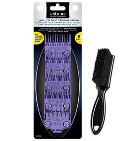 Andis Master Dual Magnet 5-Comb Set with a BeauWis Blade Bru