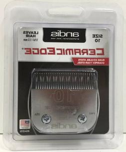 Andis CeramicEdge Carbon-Infused Steel Pet Clipper Blade, Si