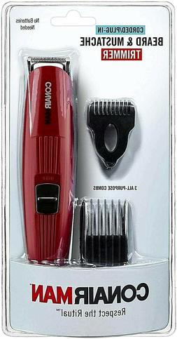 Conair Trimmer Beard and Mustache Corded Plug-In